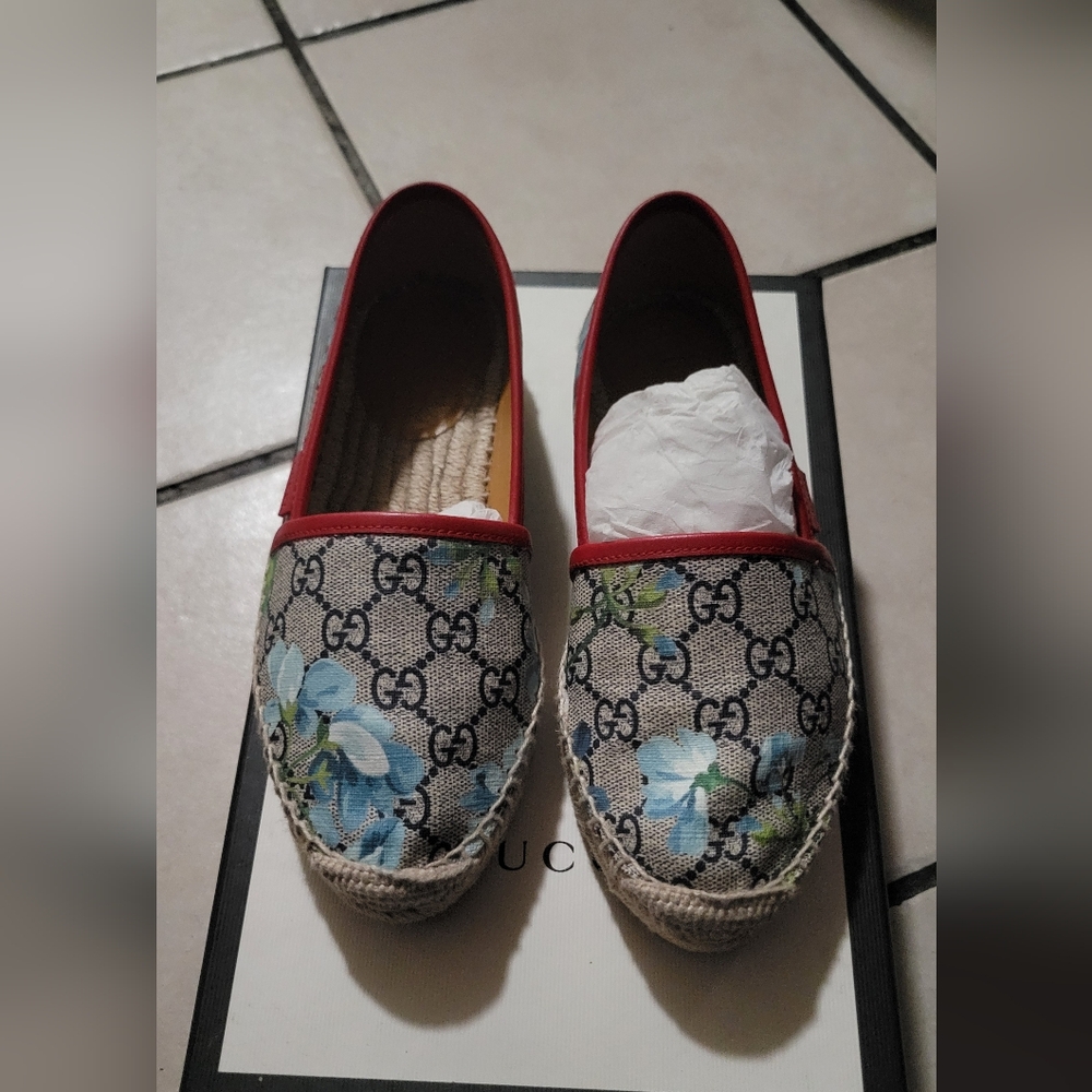 Gucci blooms espadrilles